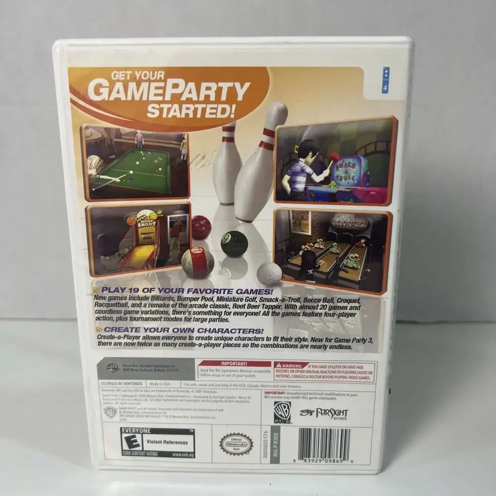 Game Party 3 - Nintendo Wii